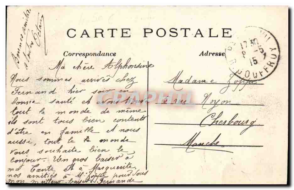 CPA Levallois Perret Jardins de la Mairie La Ststue a l Essor — Verso