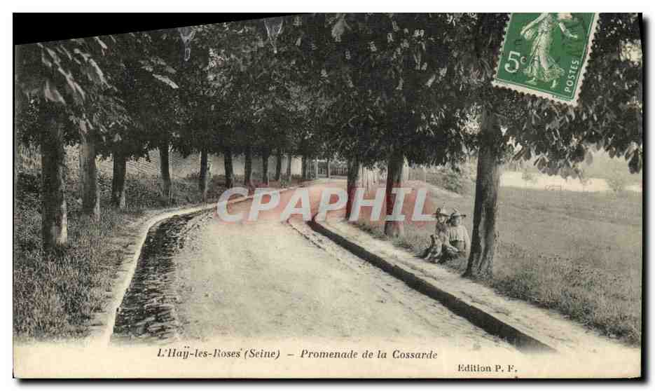 CPA L Hay les Roses Promenade de la Cossarde Enfants