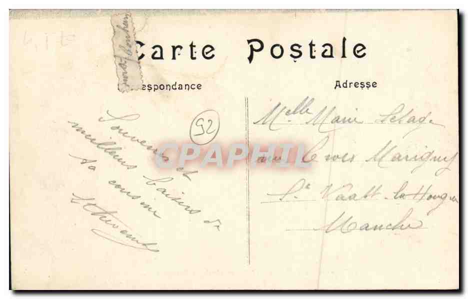 CPA L Hay les Roses Promenade de la Cossarde Enfants — Verso