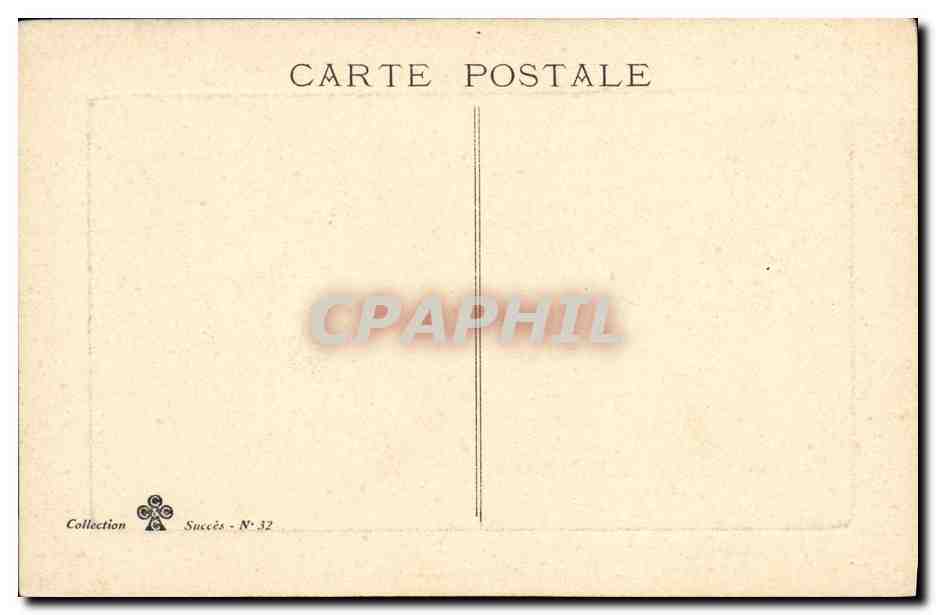 CPA Foret de Meudon Le Bassin du Chateau — Rückseite
