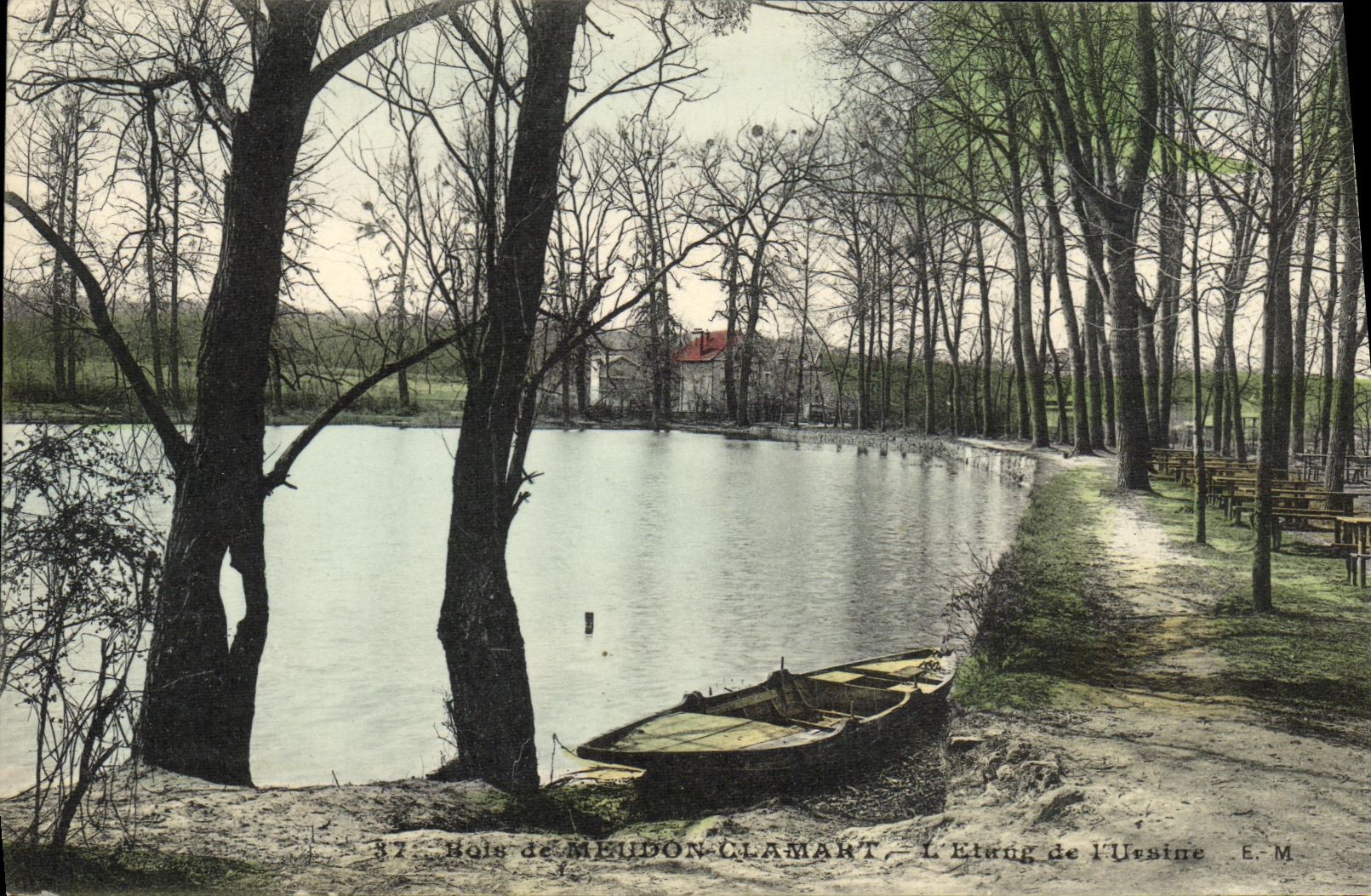 CPA Bois de Meudon Clamart L etang de L Ursine 