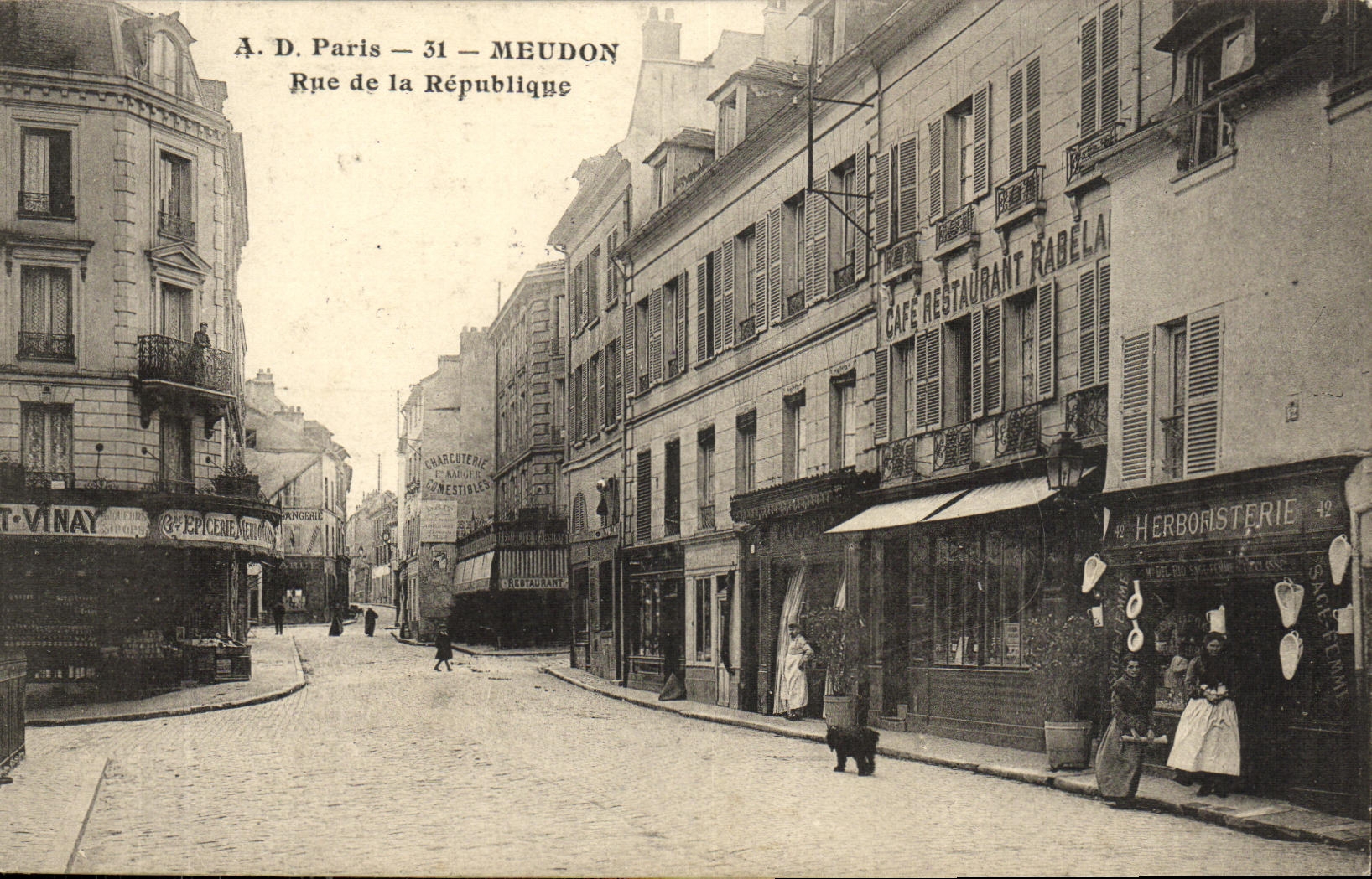 Meudon — Rue de la République — A.D. Paris 31