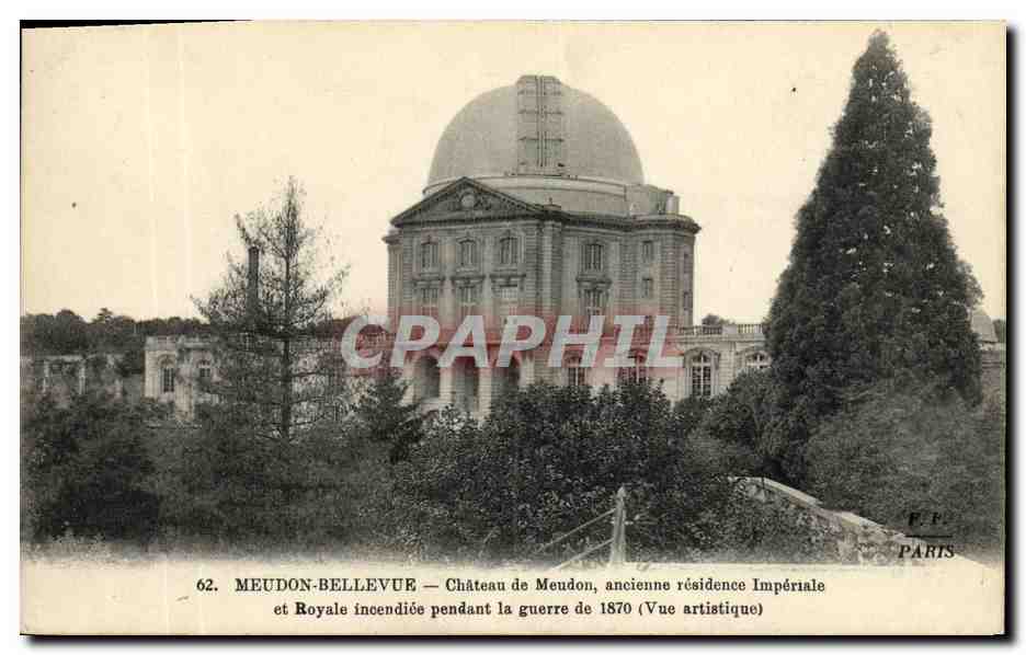 CPA Meudon Bellevue Chateau de Meudon Obervatoire 