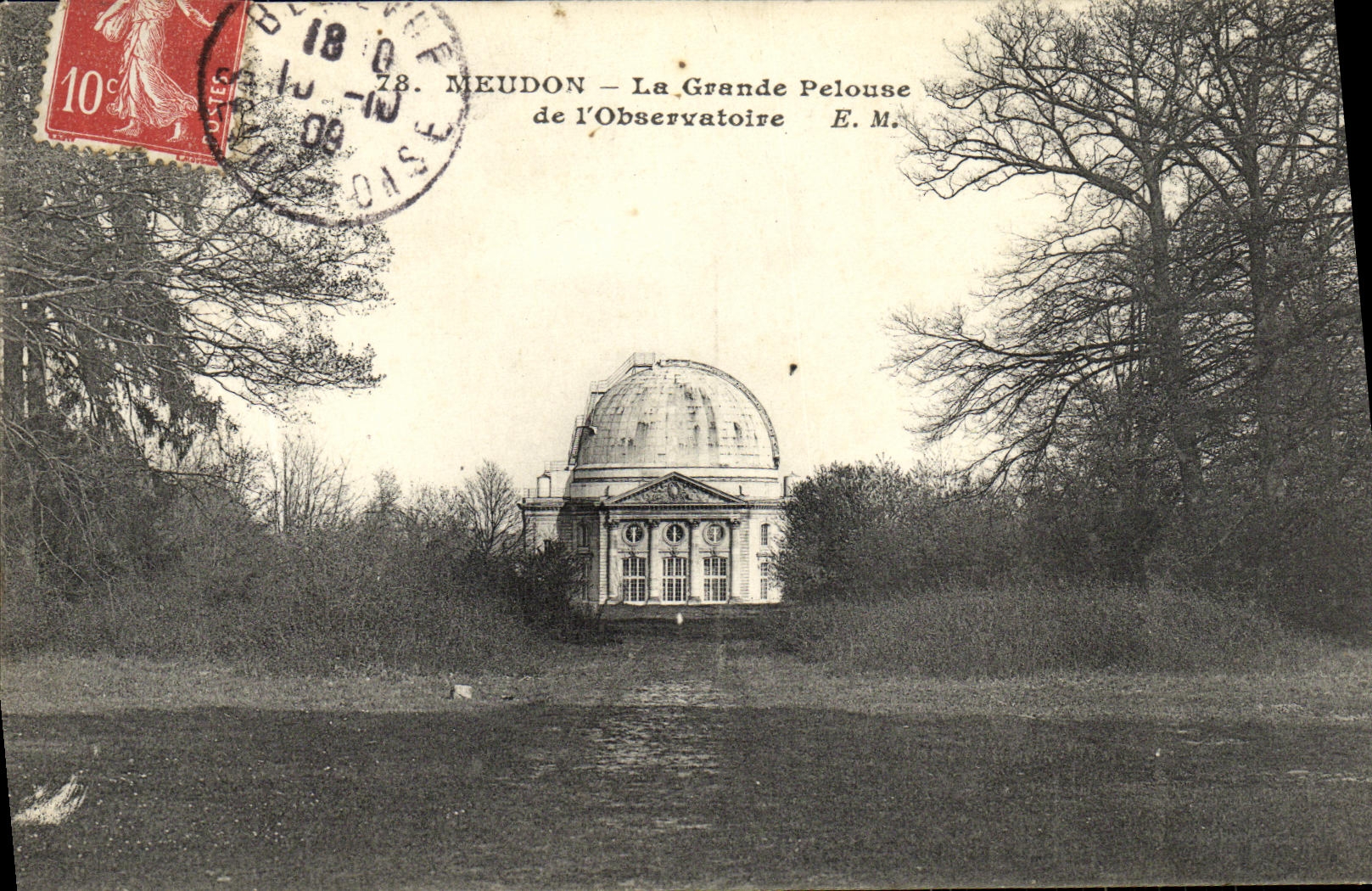 CPA Meudon La Grande Pelouse de l Observatoire