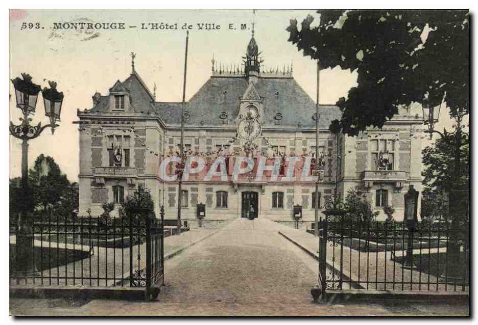 CPA Montrouge L Hotel de Ville