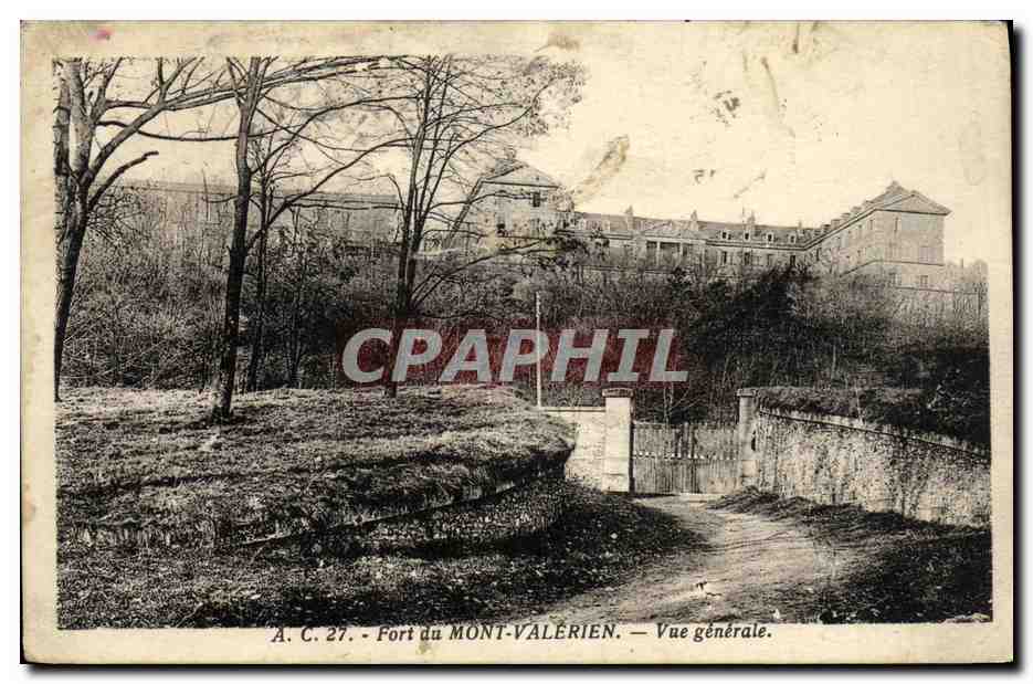 CPA Fort Du Mont Valerien vue Generale