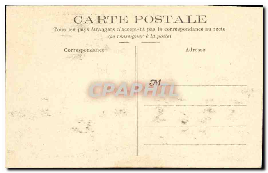 CPA Fort Du Mont Valerien Entree Principale — Rückseite