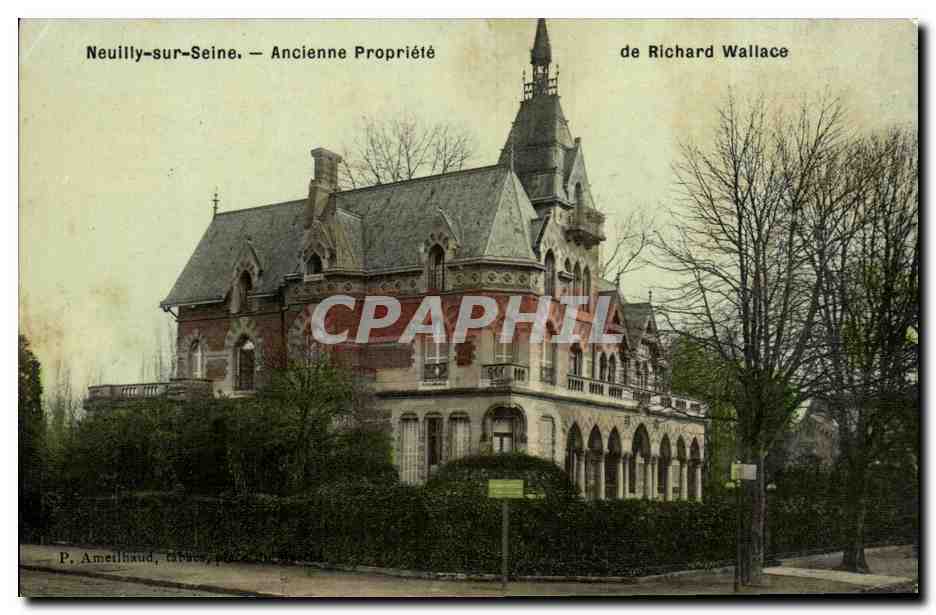 CPA Neuilly Sur Seine Ancienne Propriete de Richard Wallace