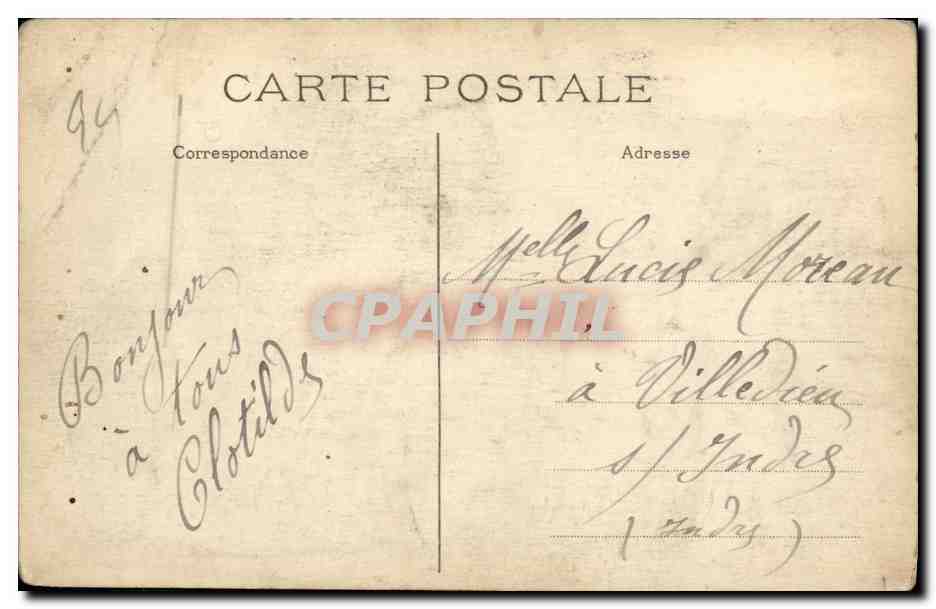 CPA Neuilly Sur Seine Boulevard d Argenson — Rückseite