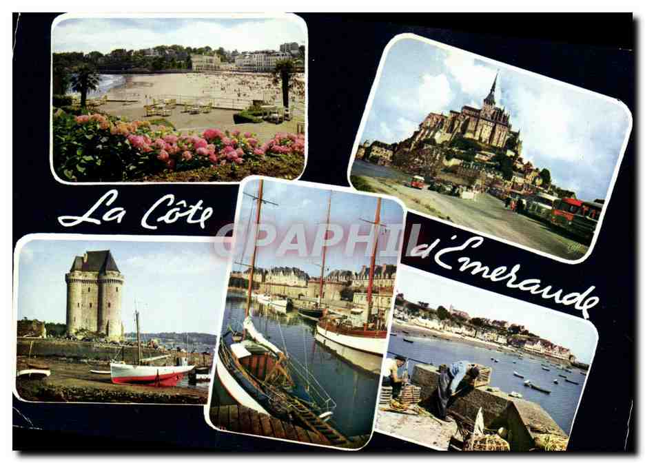 CPM Dinard Le Mont Saint Michel Saint Servan saint malo Cancale 