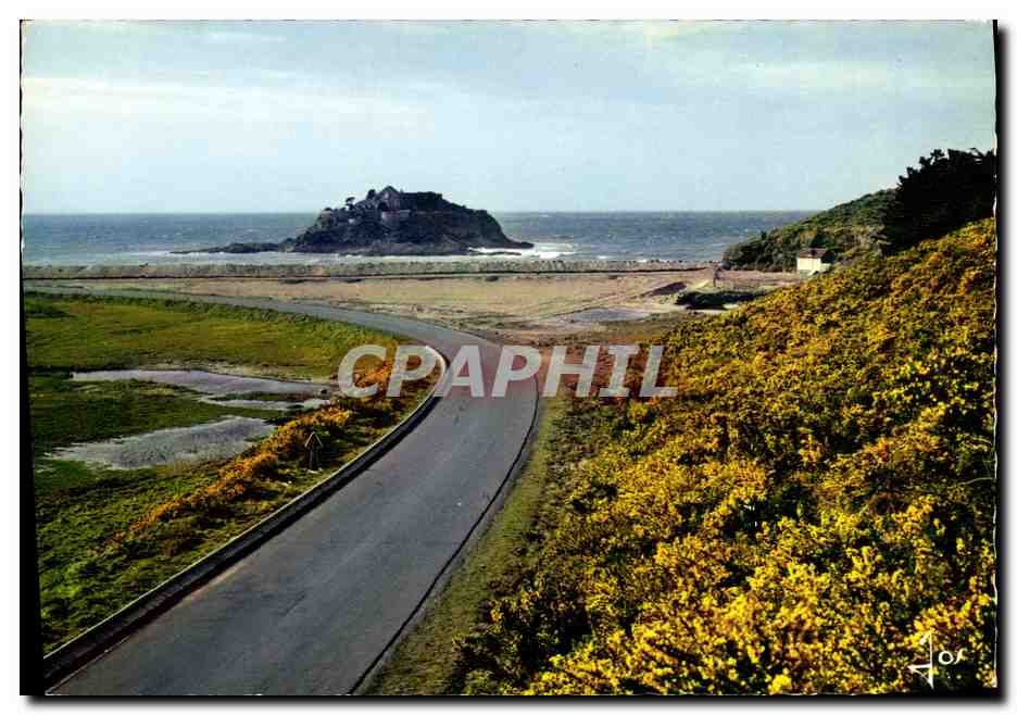 Route côtière — entre Saint-Malo, Paramé et Cancale — Éditions d'Art JOS