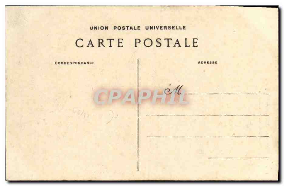 CPA Costumes d Ille et Vilaine Femme Folklore  — Verso