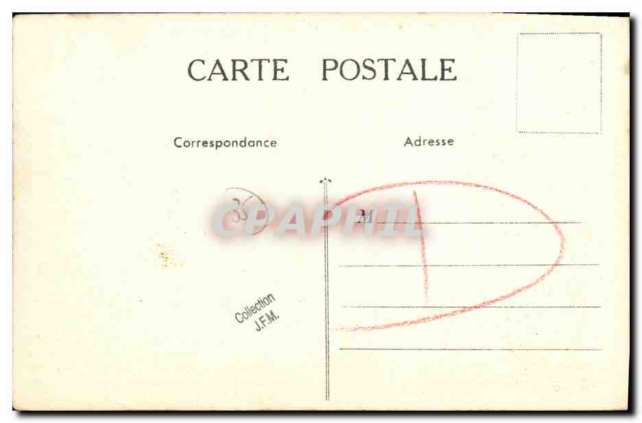 CPA Departement De Rennes Pecheur Poisson Emulsion Scott — Verso