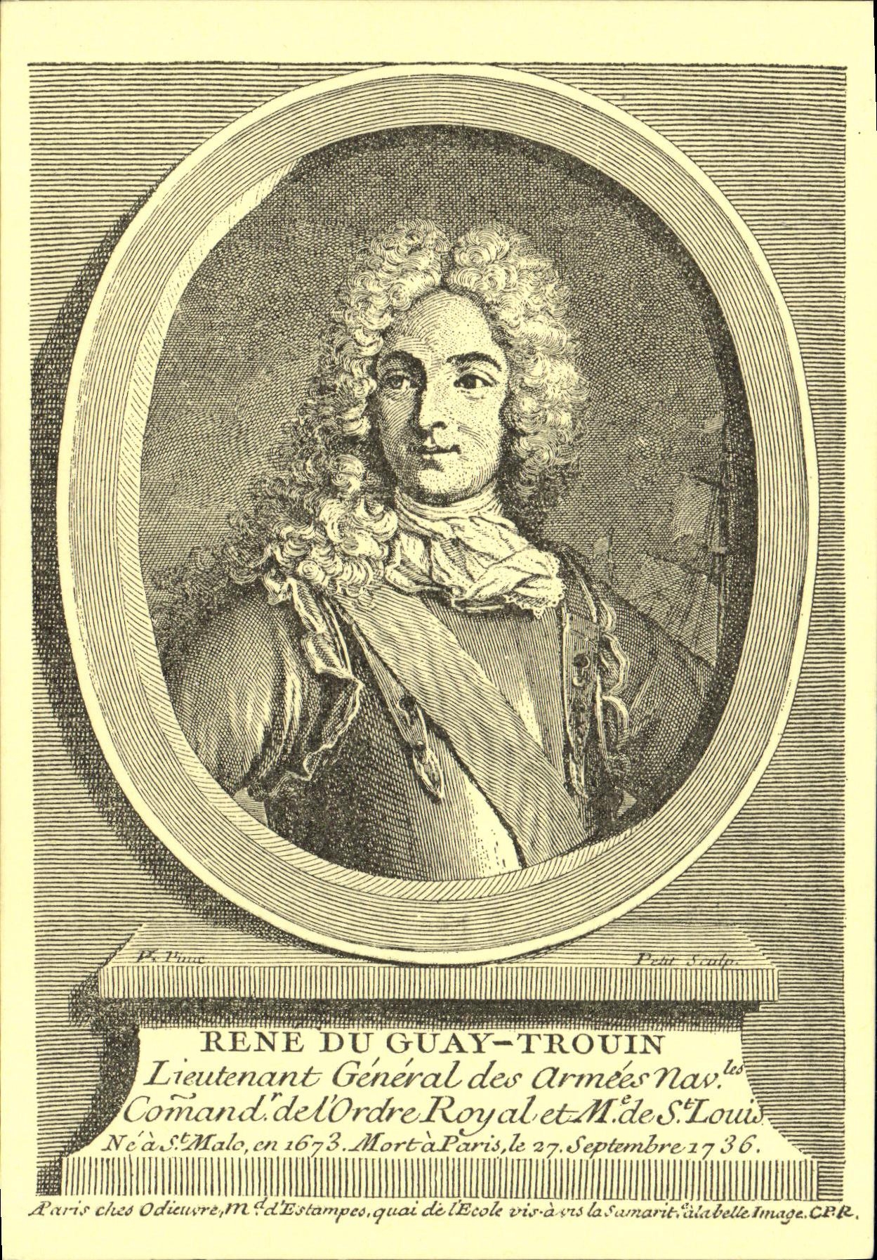 René Du Guay-Trouin — Lieutenant-Général des Armées Navales de France — Édition du Comité du Tricentenaire