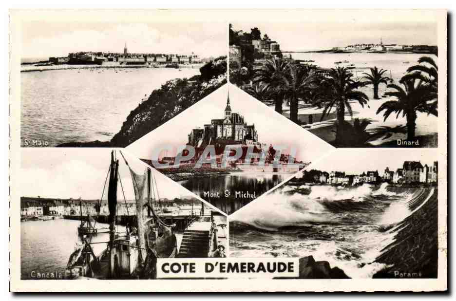 Côte d'Émeraude — Mont Saint-Michel, Dinard, Cancale, Pornichet — (S.I.) REAL-PHIC - PARIS