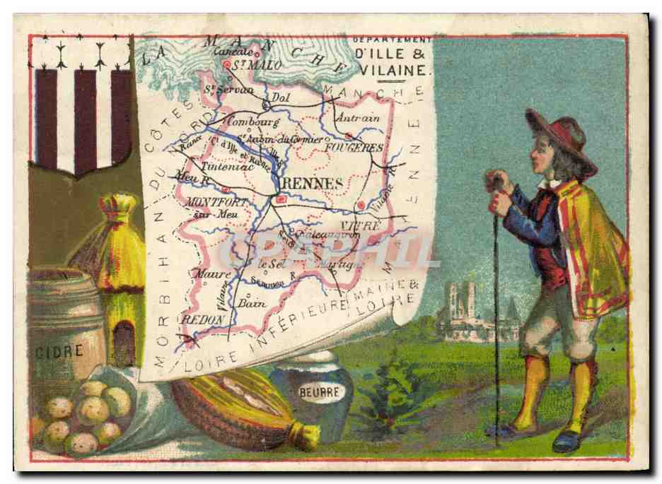 Chromo Ille et Villaine 