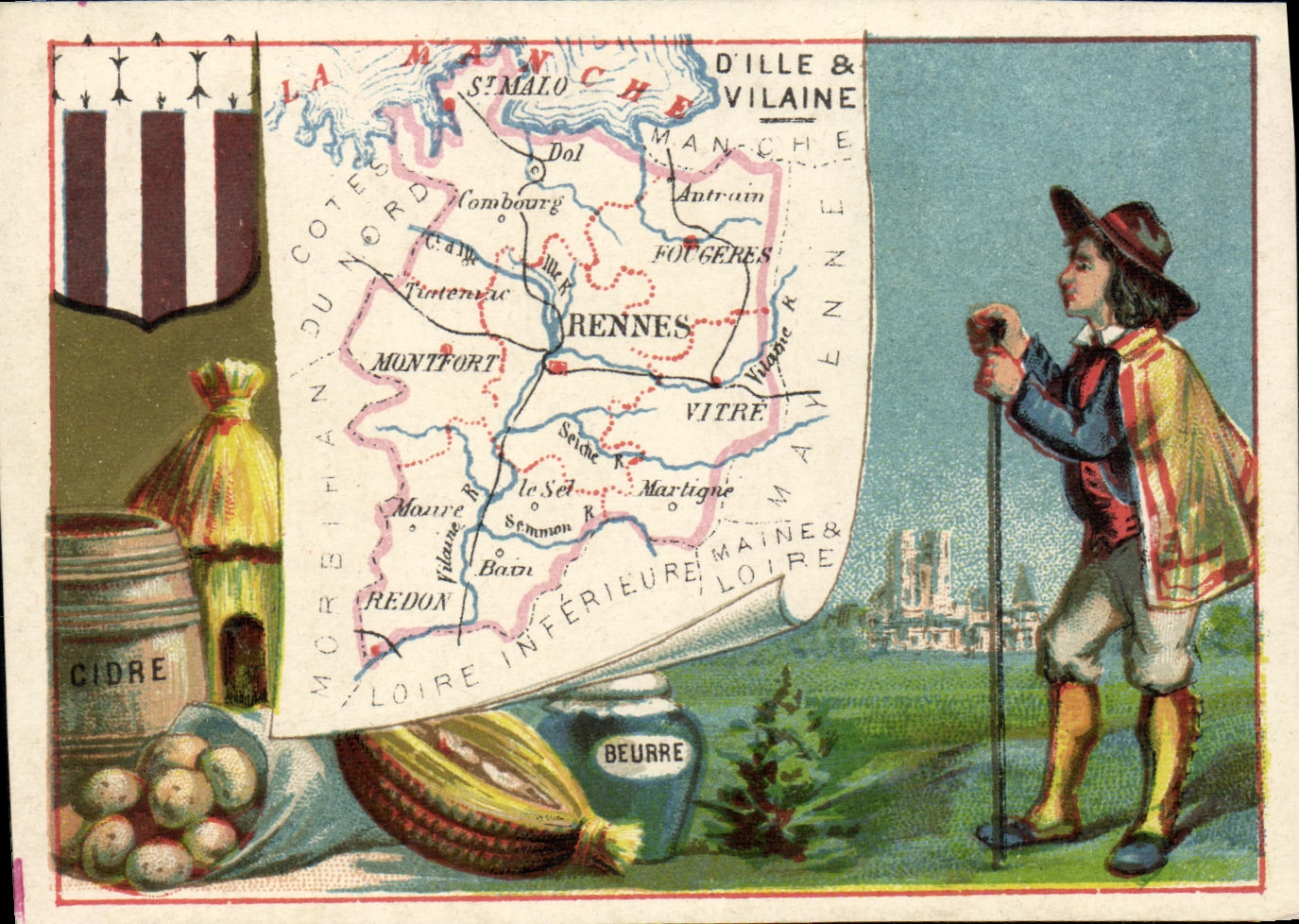 Chromo ille et vilaine