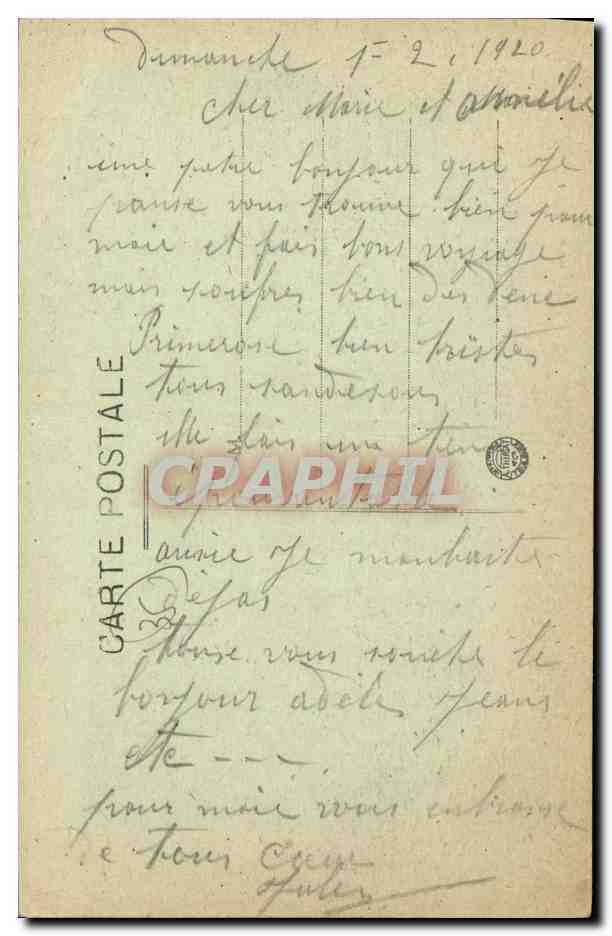 Saint-Coulomb (I.-et-V.) — La Route de Saint-Malo — J. Sorel, éditeur — Verso