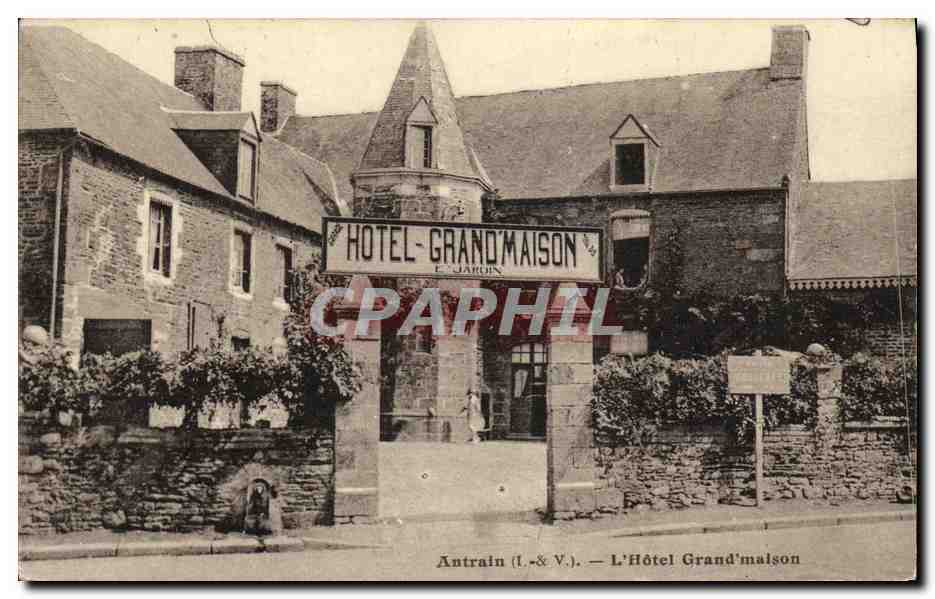 CPA Antrain L Hotel Grand Maison