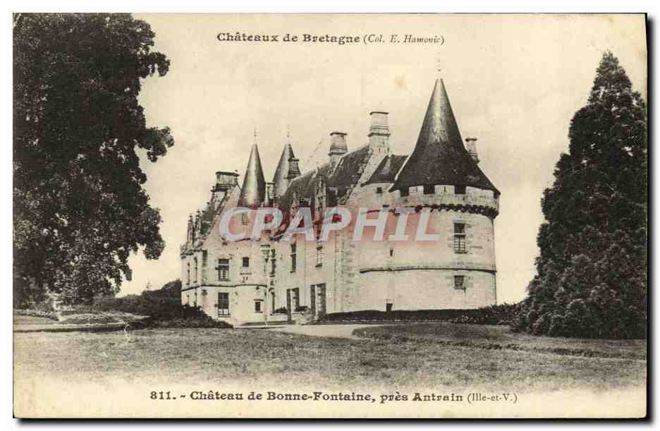 CPA Antrain Le Chateau de Bonnefontaine