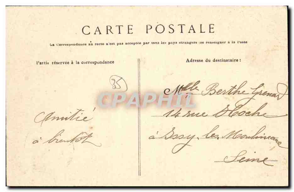 Antrain — Vue générale G.F. — n° 4137 — Reverso