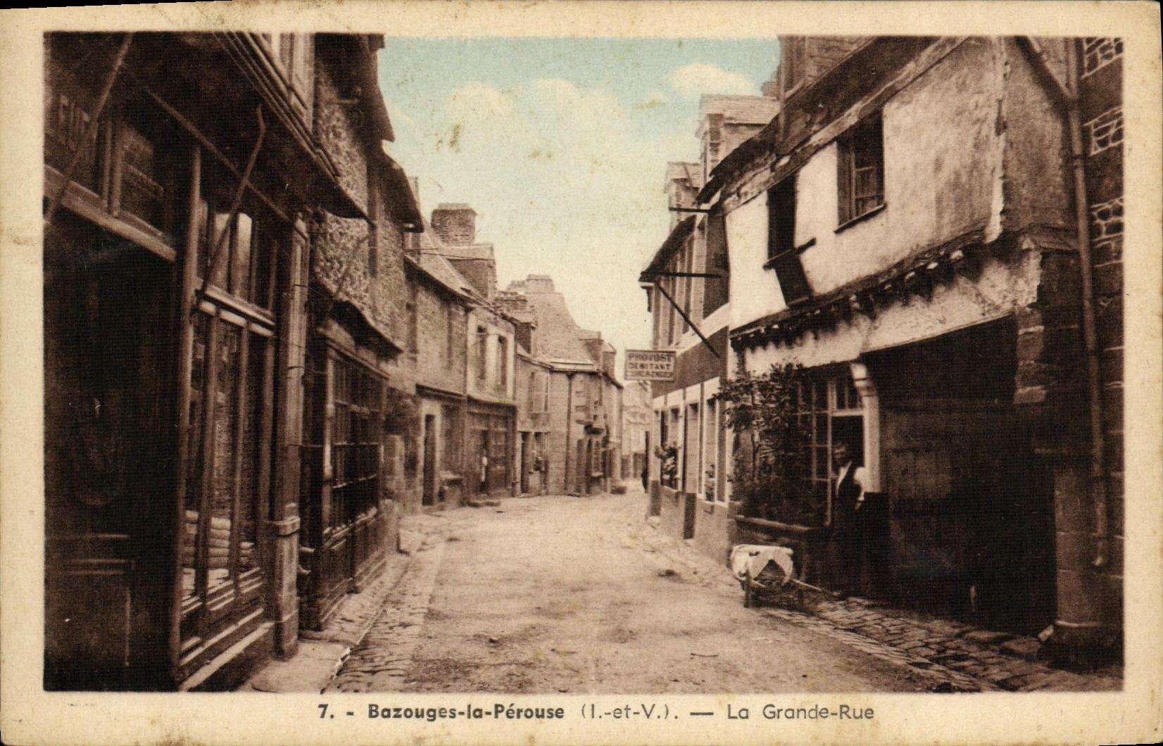 Bazouges-la-Pérouse (Il-et-V.) — La Grande-Rue