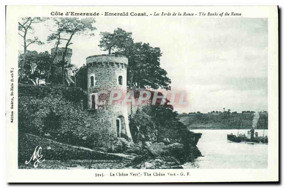 Le Chêne Vert — Côte d'Émeraude - Emerald Coast - Les Érds de la Rance - The Banks of the Rance