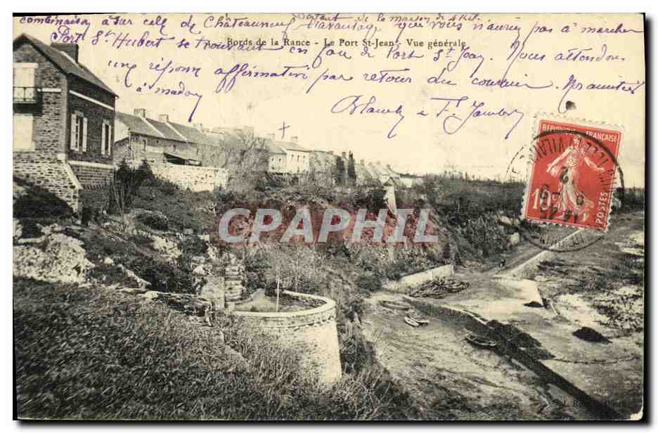 Bords de la Rance - Le Port St-Jean - Vue générale — éditeur non identifié, n° de série non visible