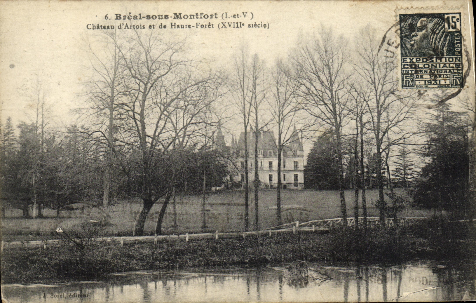 Château d'Artois et de Haure-Forêt — Bréal-sous-Montfort (I.-et-V) — Soral éditeur