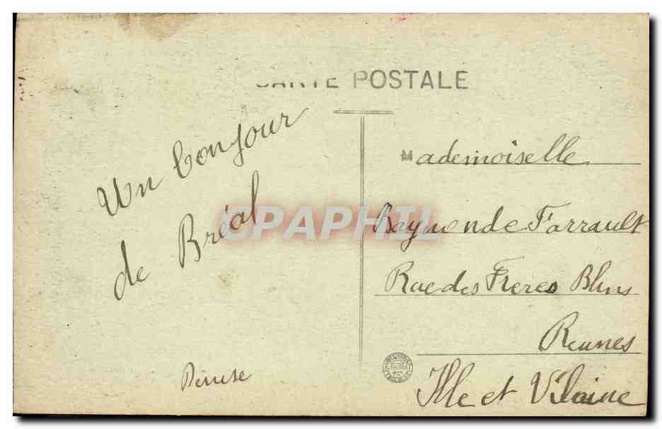 Château d'Artois et de Haure-Forêt — Bréal-sous-Montfort (I.-et-V) — Soral éditeur — Rückseite
