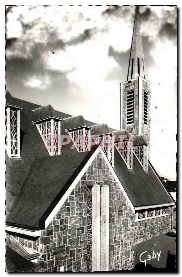 Église de Gaby — vue de l'édifice avec son clocher — éditeur Gaby, n° 150