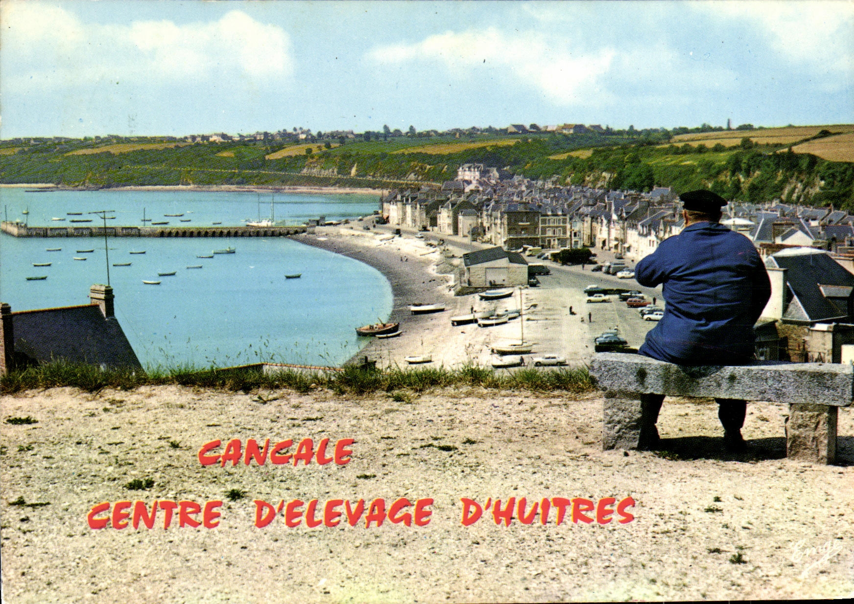 Cancale — Centre d'élevage d'huitres — Photo-Edition M. Guérin