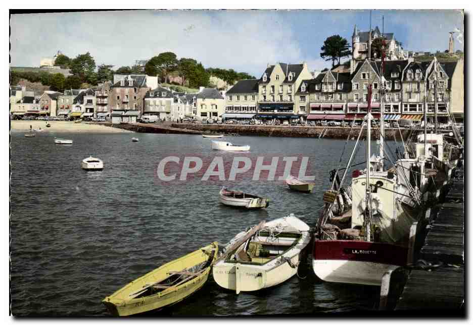 CPM Cancale Le Port et les Hotels Bateaux