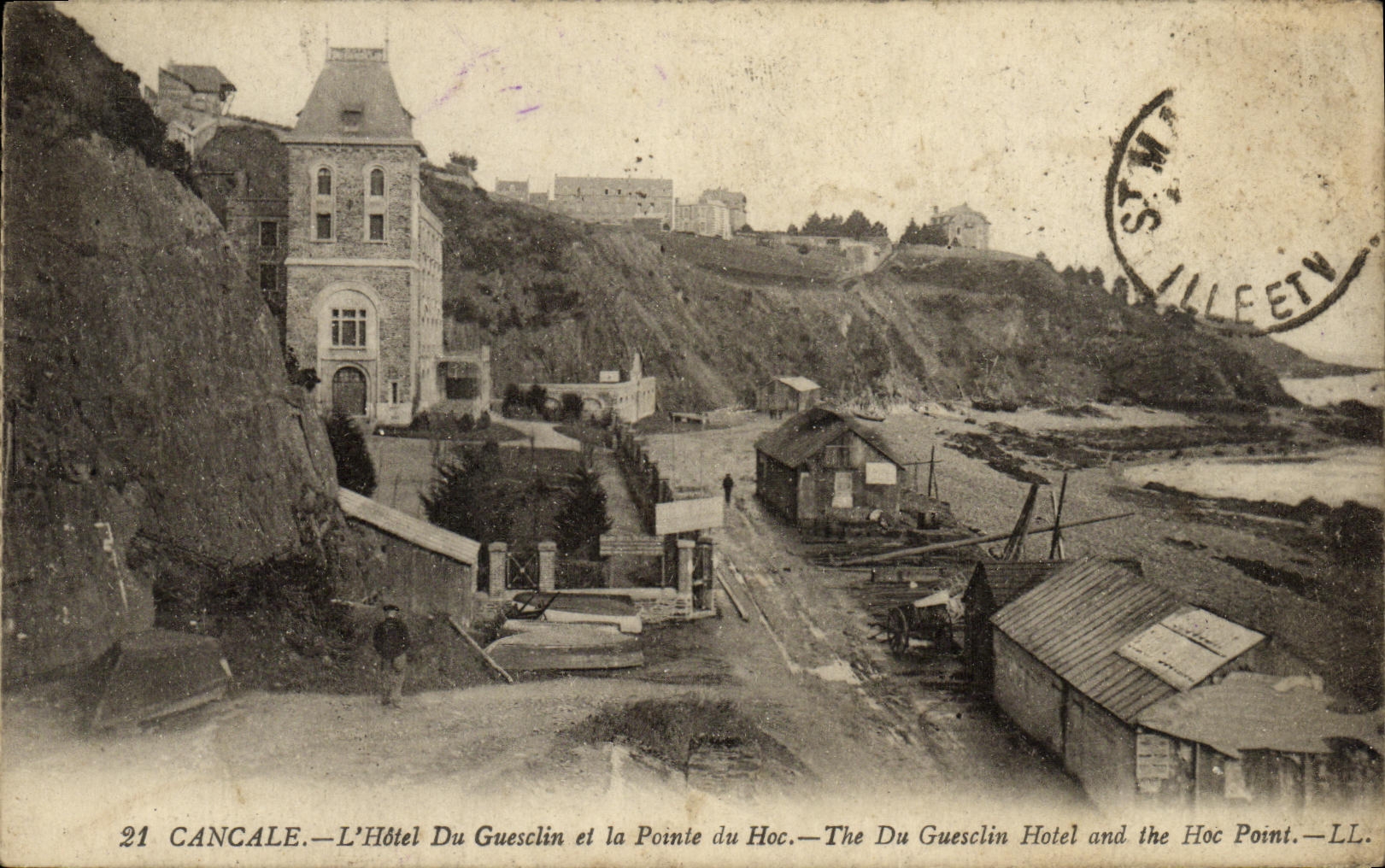Cancale — L'Hôtel Du Guesclin et la Pointe du Hoc — LL