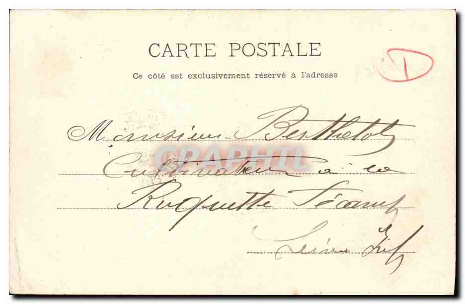 Côte d'Émeraude — Cancale. Le départ de la Caravane. — Éditeur non identifié, n° 126. — Reverso