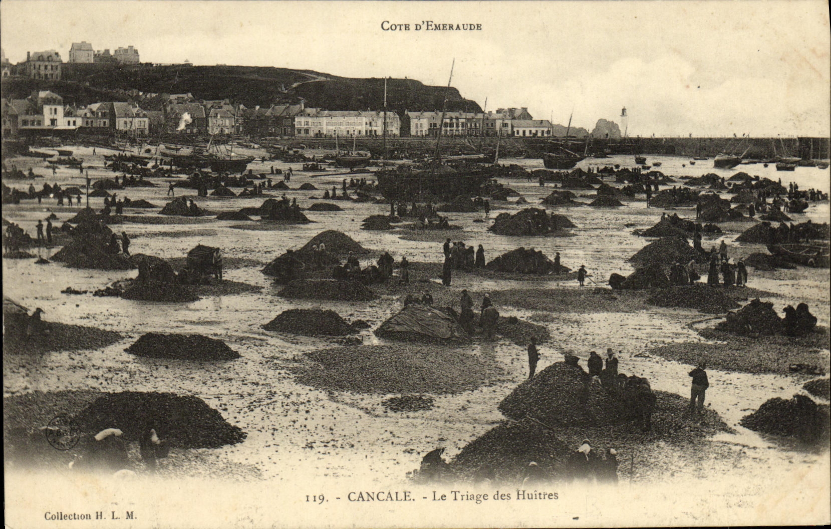 CPA Cancale Le Triage des Huitres Ostreiculture