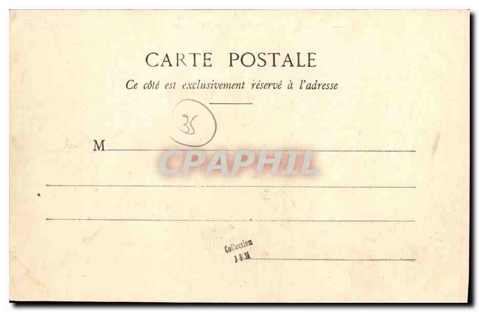 CPA Cancale Le Triage des Huitres Ostreiculture — Rückseite