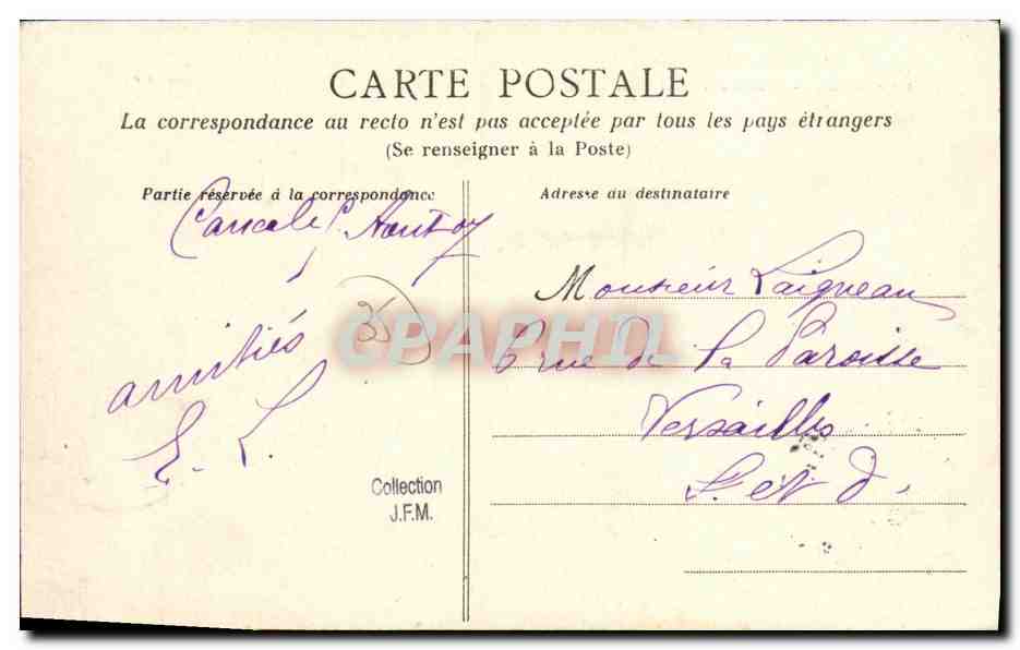 Côte d'Émeraude - Cancale - Le Môle et l'Hôtel Du Guesclin — HLM, n°145 — Rückseite
