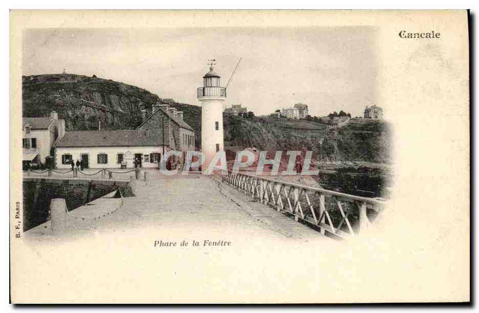 Phare de la Fenêtre — Cancale — B.F. PARIS