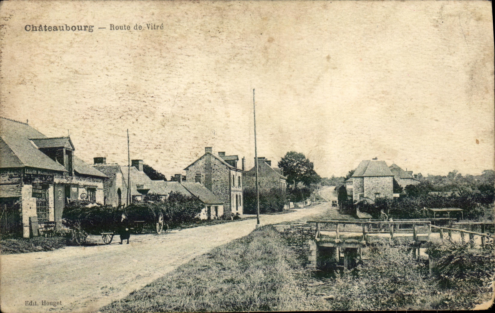 Châteaubourg — Route de Vitré — Edit. Houget