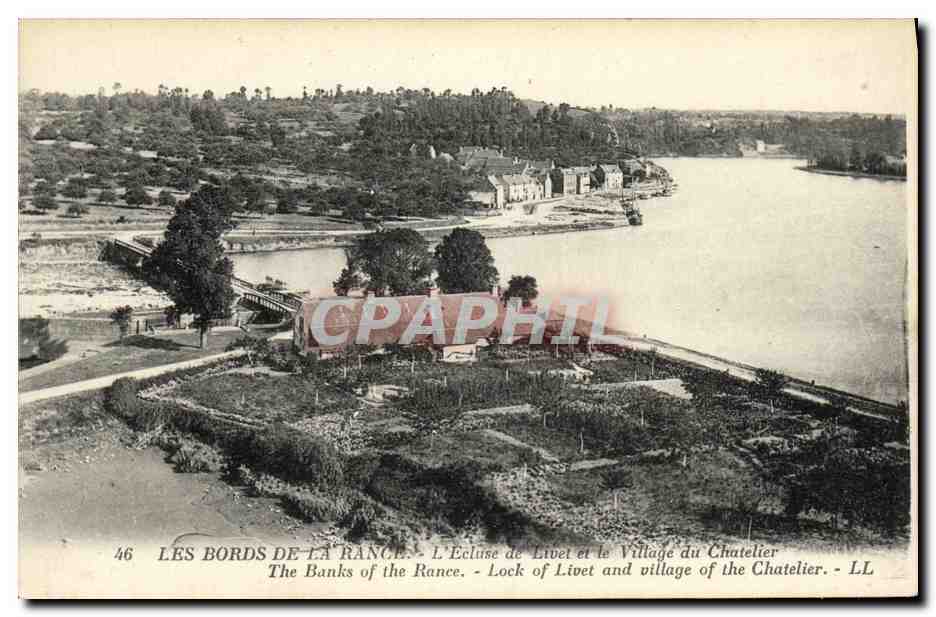 Les Bords de la Rance - L'Ecluse de Livet et le Village du Chatelier - LL