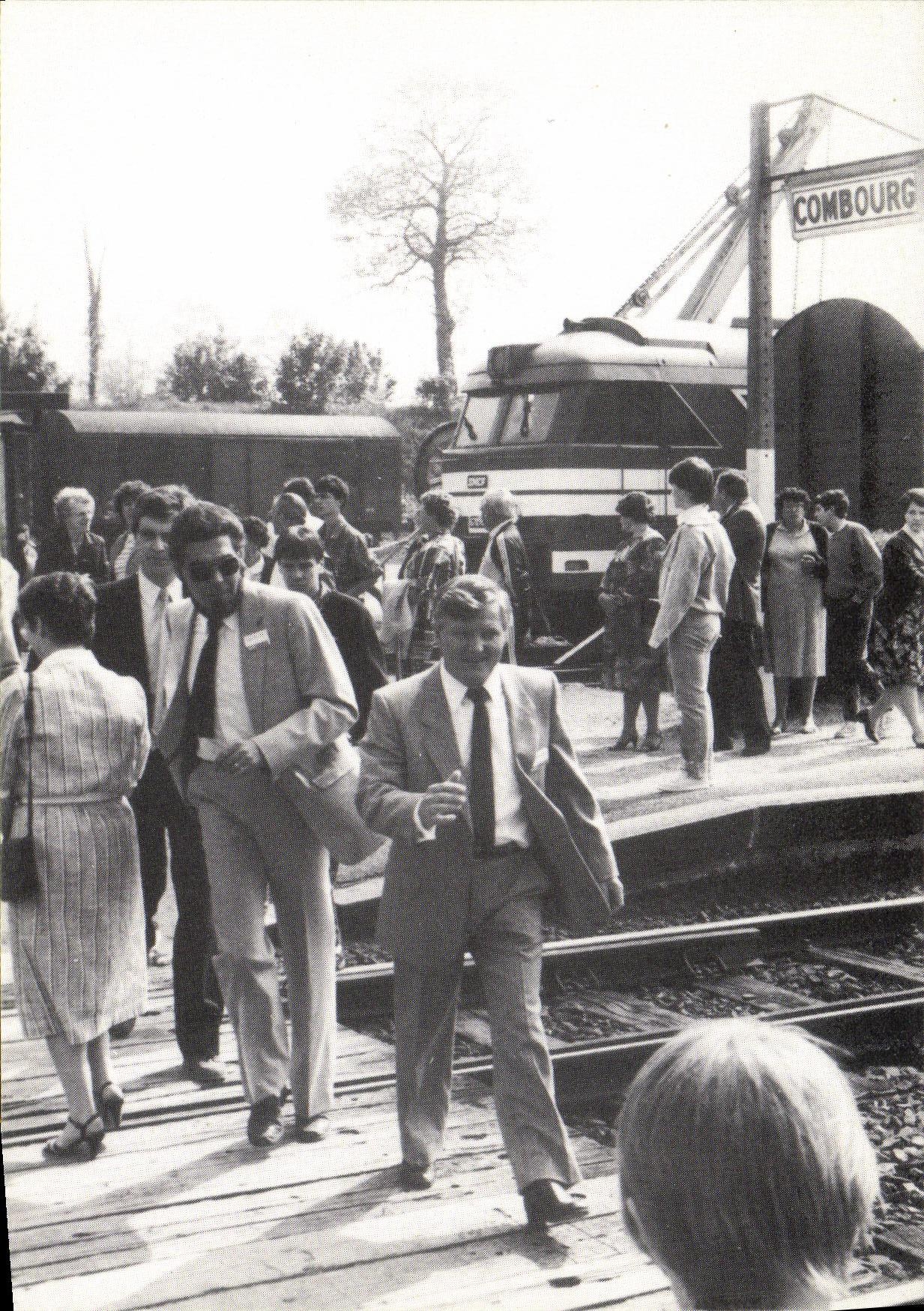 Combourg — Inauguration de la gare rénovée — C.C.N.P.C. N° 00149