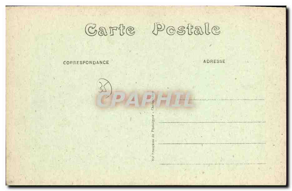 Combourg (Il.-et-V.) — Le Château et la chaussée de l'Etang — Mary-Reusselière édit. N°3287 — Rückseite