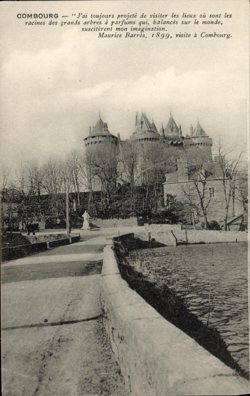 CPA Combourg Le Chateau ou Chateaubriand