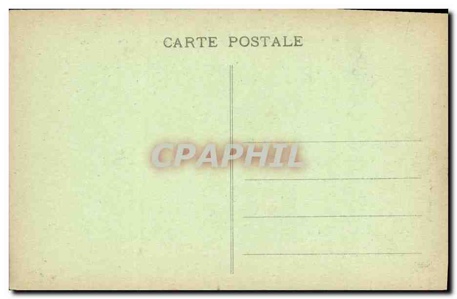 Château de Combourg — Séjour de Chateaubriand — A. Benoît, Dinan — Verso