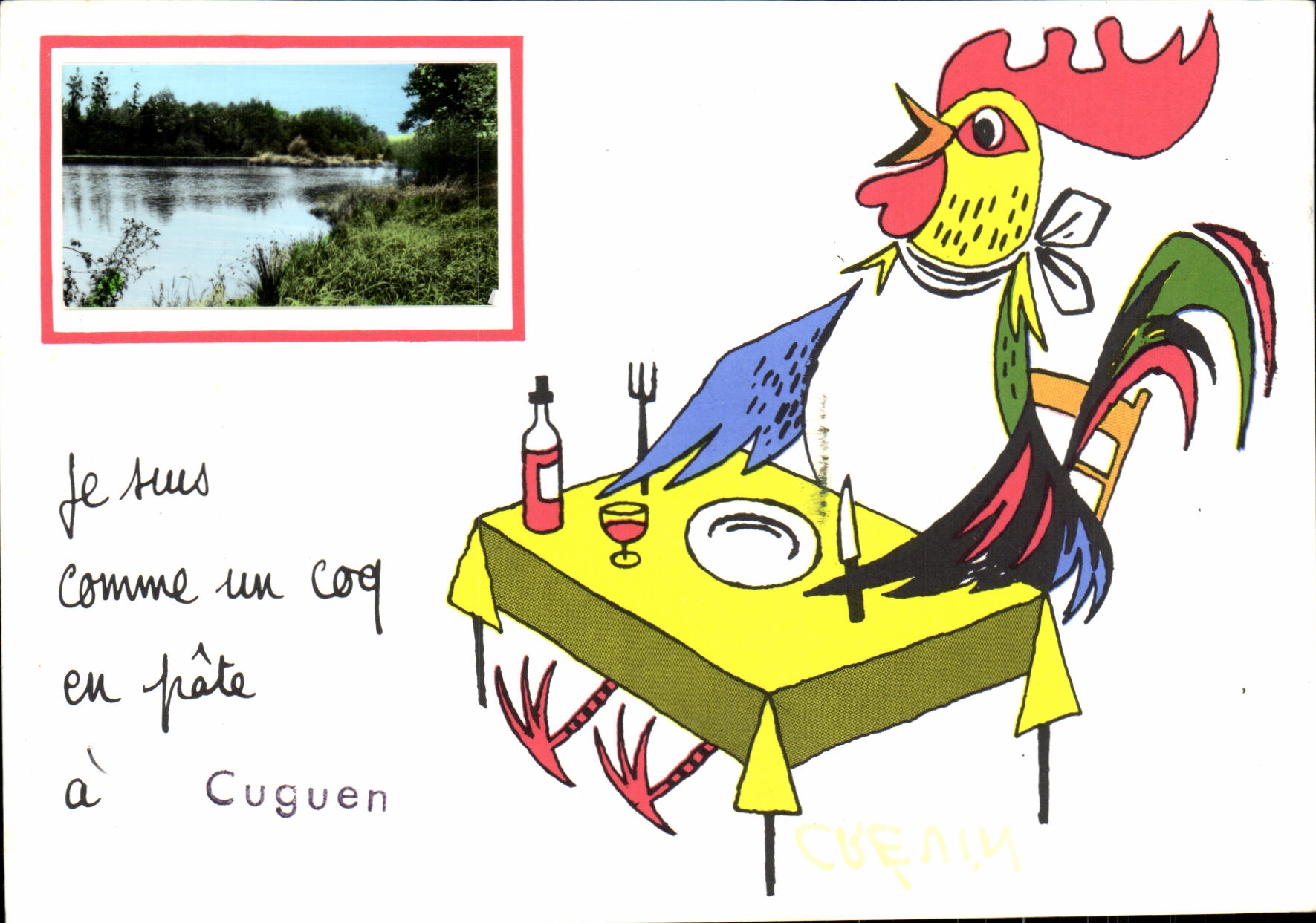 Cuguen — Coq à table — Cuguen
