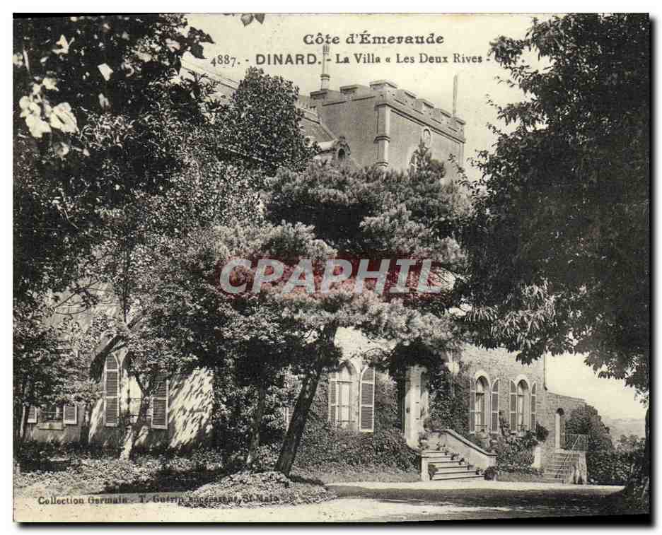CPA Dinard La Villa Les deux rives