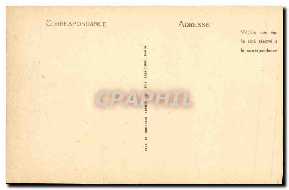 CPA Dinard Bric a Brac — Verso