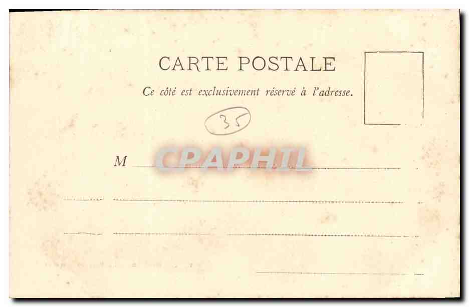 CPA De Dinard La Baie Du Prieure Bateau  — Rückseite
