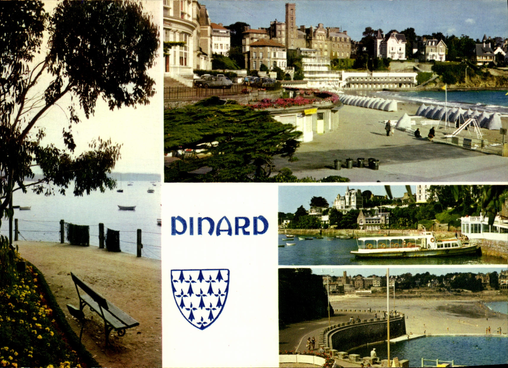 Dinard — vue panoramique et plage — Éditions Iris Jos